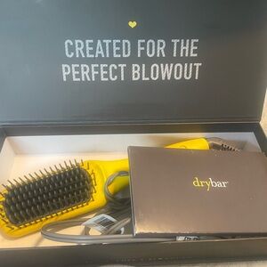 Drybar Yellow heated straightening Brush